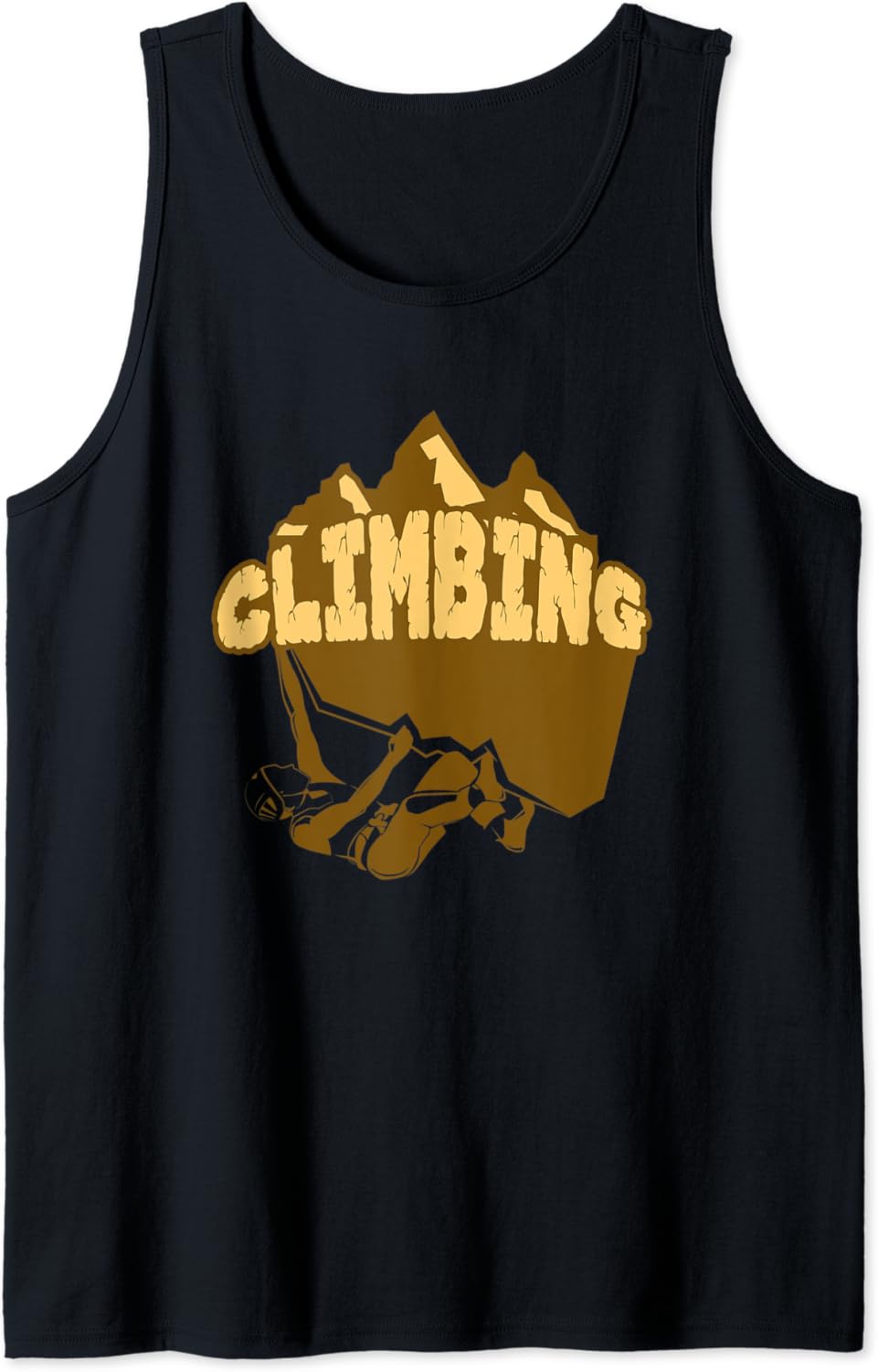 Climbing Cool Rock Climbing Mountain Climbers Tank Top